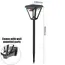 1/4 Pcs Solar Motion Sensor Light Outdoor Waterproof Lighting Dual Purpose Lawn Lamp and Wall Sconce for Garden or Porch
