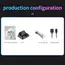 1 Pcs Aromatherapy Magnetic Pickup Lamp Colorful Ambient Air Fresher Round RGB Lights Rechargeable for Car Air Outlet or Room