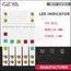 GEYA Din Rail Indicator Light 230V LED Signal Lamp Dual Pilot Lights Modular Indicator  Red Green Yellow Led Signal Light