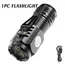 Portable Rechargeable LED Flashlight Super Bright Handheld Flashlight Emergency Camping Waterproof Lantern For Outdoor Hiking