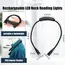 Rechargeable LED Neck Reading Lights Neck Light for Reading Lamp 3 Colors 9 Brightness Flexible Arm Neck Light Read Book Light