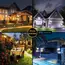 1/4 Pcs Solar Motion Sensor Light Outdoor Waterproof Lighting Dual Purpose Lawn Lamp and Wall Sconce for Garden or Porch