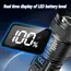 Portable Rechargeable LED Flashlight Super Bright Handheld Flashlight Emergency Camping Waterproof Lantern For Outdoor Hiking