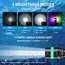Sofirn SD08 3200lm Range 385m Diving Flashlight Powerful Rechargeable 21700 Underwater Deep Flashlight with 360° RGB Indicator