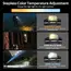SOFIRN HS22 Headlamp SFT25R LED 6000K Rechargeable 2500lm Dual Switch With 2700K Warm Light Multi Camping Light Sources