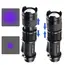 365/395nm UV LED Flashlight  Black Light Wavelength Violet Flashlight Pet Urine Scorpion Feminine Hygiene Detector Torch