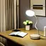LED Desk Lamp With USB Charging Port Flexible LED White Light Perfect for Home Office Reading Study  Warm/White Touch Control