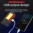Portable COB Magnetic Work Light Rechargeable LED Flashlight Super Bright Camping Waterproof Car Repair Lamp with Brackets