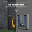 Foldable LED 120° Solar Light Outdoor Wall Lamp Waterproof Spotlights Lamp Motion Sensor Solar 3 Modes Street Light Garden Decor