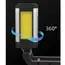 Portable COB Magnetic Work Light Rechargeable LED Flashlight Super Bright Camping Waterproof Car Repair Lamp with Brackets