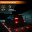 3 Pack LED Road Flares Flashing Emergency Warning Light USB Rechargeable Help Flash Roadside Safety Disc Magnetic Flashing Base