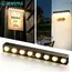 4/8LED Solar Powered Fence Lights Outdoor IP65 Waterproof Wall Lamp Address Sign Lights for Garden Path Terrace Porch Yard Drive