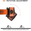 Motion Sensor Headlamp Lightweight LED Rechargeable Head Lamp Fishing Camping Head Flashlight Waterproof Forehead Head Light