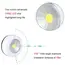 1/2/3/5Pcs LED Mini Touch Night Light Battery Powered Closets Furniture Bedroom Bedside Hand Press Night Lamps Kitchen Lighting