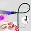 10W Desktop Adjustable Purple Light Eyelash Beauty Lamp, False Eyelash Extension UV Glue Curing Lamp, LED Phototherapy Lamp
