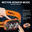 Motion Sensor Headlamp Lightweight LED Rechargeable Head Lamp Fishing Camping Head Flashlight Waterproof Forehead Head Light