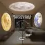 1/3/6/10 Projection Patterns LED Planet Projector Light  Rotates 360 Degrees Earth,Mercury,Mars Saturn for Gift,Room Decoration