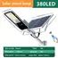 300W/200W/100W High Brightness Outdoor Solar Street Light 6000mAh Waterproof Automatic Dusk to Dawn Garage Garden Street Light