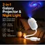 New HD Smart Starry Sky Projector Night Light USB Plug And Play 360° Adjustable Galaxy Atmosphere Lamp For Car Interior Bedroom