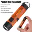 Gopeak Pocket Mini Flashlight Outdoor Key Clip Cap Ambient Led Long Endurance Disaster Relief Emergency 5050 Small Light
