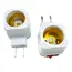 2~1PCS E27 EU/US/AU Plug LED Light Lamp Bulbs Socket Base Holder  Edison Light Bulb Adapter ON/OFF Switch Lighting Accessories