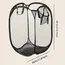 Collapsible Pop-up Mesh Laundry Basket Portable Clothes Hamper for Easy Washing and Storage of Dirty Clothes Socks Toys Sundries