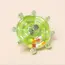 Interactive Parrot Toy Bird Cage Toy for Parrots Rotating Treat Dispenser,  for Mental Stimulation and Entertainment