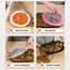 100pcs Disposable Food Cover Saran Wrap Bowel Cover Food Grade Fresh-keeping Plastic Bag Kitchen Storage Accessories