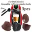 3Pcs Fit For Dolce Gusto Coffee Filter Cup Reusable Coffee Capsule Filters With Spoon Brush