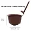 3Pcs Fit For Dolce Gusto Coffee Filter Cup Reusable Coffee Capsule Filters With Spoon Brush