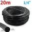 50pcs Barbed Connectors Irrigation Fittings Drip Irrigation Barbed Connectors 4/7mm Tubing Fittings for Flower Pot Garden Lawn 5
