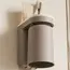 1 Pc Innovative Toothbrush Storage Rack No Hole Light Luxury Mouthwash Cup Brush Cup Wall Mounted Bathroom Organizer Couple