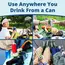 1/3/6/12pcs Multi Colored Beverage Can Opener and Protective Lid - Always on and off - Suitable for Parties, barbecu, and beach