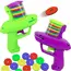Pet's UFO Radish Gun Toy Safety Outdoor Interactive Decompression Fun Bullet Battle Game for Pets