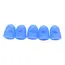 5pcs/Lot Multifunctional Silicone Thimbles Hollowed Out Breathable Protective Finger Sleeve DIY Crafts Sewing Accessories