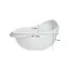 Rice Sieve Plastic Colander Kitchen Drain Basket with Handles Rice Bowl Strainer Basket Sink Drain Kitchen Tools