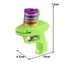 Pet's UFO Radish Gun Toy Safety Outdoor Interactive Decompression Fun Bullet Battle Game for Pets