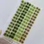 4colors/104tufts Model Grass Tufts for Miniature Scenery,Model Grass Tufts for Patios Static Grass Tufts Grass