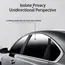 50cmx3/6m Car Window Privacy Tint Film Auto Vinyl Anti Look Glass Sticker Foils Ceramic Summer Solar UV Protector Mirror Films