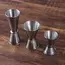Dual Shot Measure Cup Stainless Steel Measure Jigger Cocktail Mug Drinking Spirit Barware Kitchen Gadgets Bar Tools