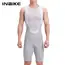 INBIKE 2025 Men's Cycling Bib Shorts High-Waisted Breathable Biking Bicycle Bibs Pants MTB Cycling Clothing Man with Pockets
