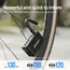 130 PSI CYCLAMI AM6 Automatic Air Pump Portable Pocket Electric Inflator Tire Pressure Display Tire Inflator MTB Road Bike FV AV