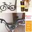 3D Carbon Fiber Bicycle Car Stickers MTB Road Bike Frame Protection Sticker Tapes Auto Door Sill Side Mirror Anti Scratch Tape