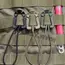 2Pcs Backpack Buckle Clamp Carabiner Survival Gear Tools Carabiner Clips Outdoor Nylon Camping Bag Hanger Hook Wild Hike