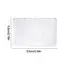 Wallet Magnifier Card 3X Mini Magnifying Glass Ruler Pocket Magnifying Glass for Reading Fire Starting Survival Tools Magnifying