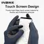 INBIKE 2024 Cycling Gloves Gel Padded for Men Autumn Winter Fleece Road Bike Gloves MTB Full Finger Touchscreen Bike Accessories