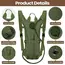Sport Hydration Pack Backpack Water-proof Nylon Water Bag with 3 Liter Bladder for Hiking Cycling Climbing