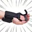 Weight Lifting Hook Grips With Wrist Wraps Hand-Bar Wrist Strap Gym Fitness Hook Weight Strap Pull-Ups Power Lifting Gloves