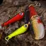 LUSHAZER Fishing Spinner Bait 9g Spoon Lure Metal Baits Treble Hook Isca Artificial Fish Wobbler Feeder Carp Spinnerbait