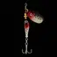LUSHAZER Fishing Spinner Bait 9g Spoon Lure Metal Baits Treble Hook Isca Artificial Fish Wobbler Feeder Carp Spinnerbait